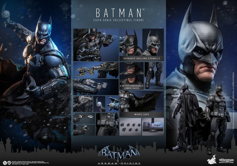 Batman by Hot Toys - VGM83 - Batman : Arkham Origins 1/6 scale action figure