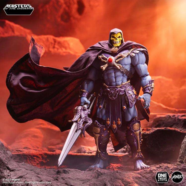 Skeletor (Motu200x) par Mondo - figurine 1/12 Masters of the universe de 18 cm