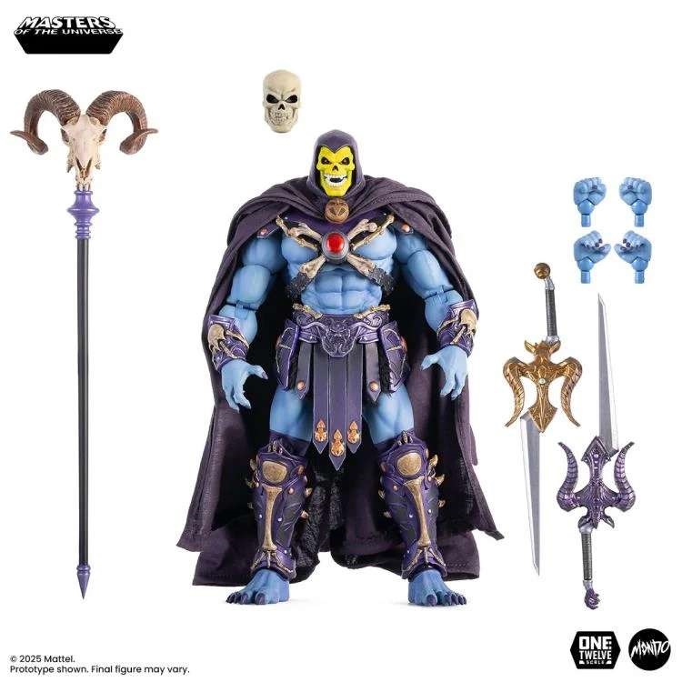 Skeletor (Motu200x) par Mondo - figurine 1/12 Masters of the universe de 18 cm