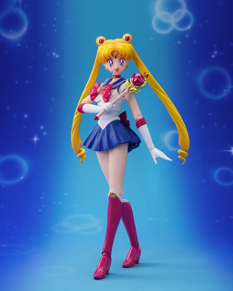 Sailor Moon SH Figuarts by Bandai Tamashii Nations Crystal Star Compact Edition - Sailor Moon 14 cm action figure
