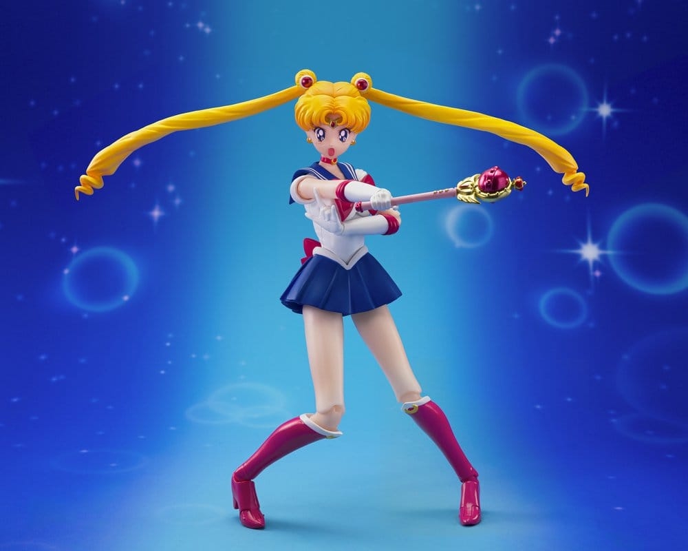 Sailor Moon SH Figuarts Crystal Star Compact Edition par Bandai Tamashii Nations - figurine de 14 cm