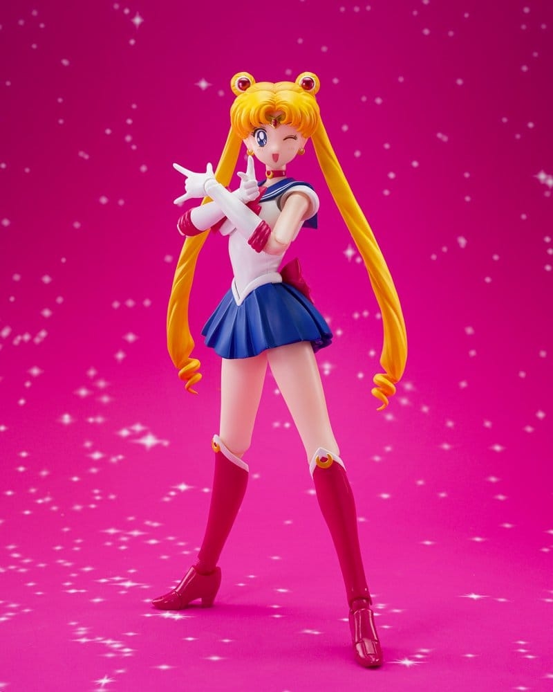 Sailor Moon SH Figuarts by Bandai Tamashii Nations Crystal Star Compact Edition - Sailor Moon 14 cm action figure