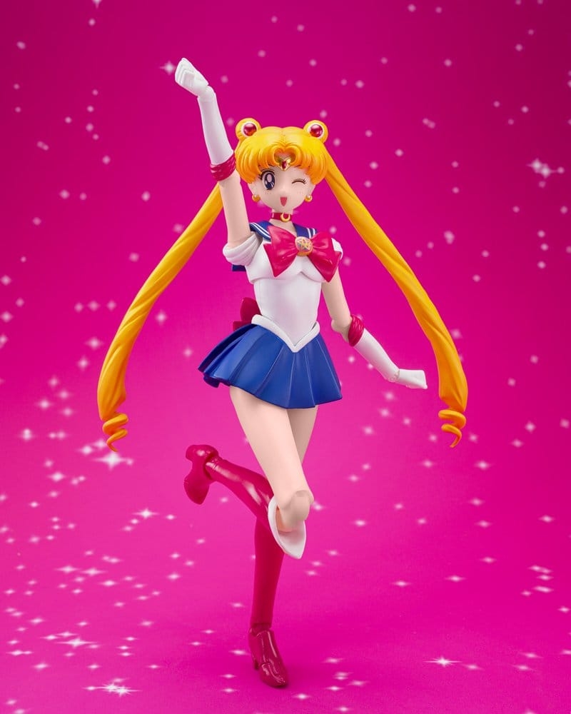 Sailor Moon SH Figuarts by Bandai Tamashii Nations Crystal Star Compact Edition - Sailor Moon 14 cm action figure