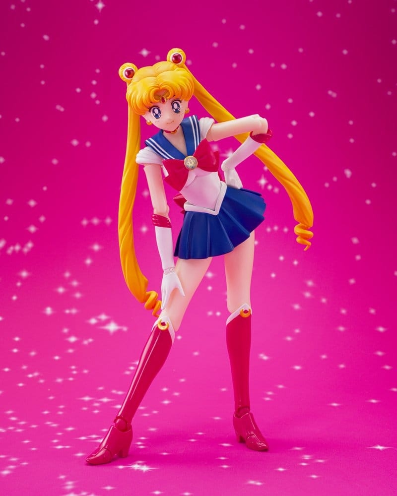 Sailor Moon SH Figuarts by Bandai Tamashii Nations Crystal Star Compact Edition - Sailor Moon 14 cm action figure