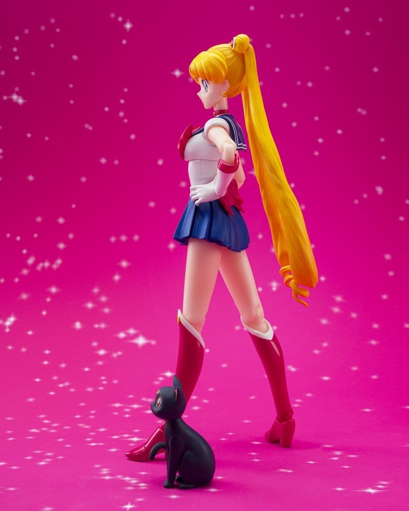 Sailor Moon SH Figuarts by Bandai Tamashii Nations Crystal Star Compact Edition - Sailor Moon 14 cm action figure