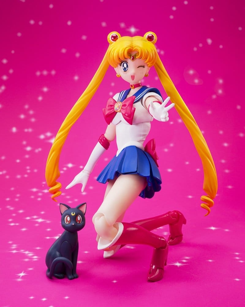 Sailor Moon SH Figuarts by Bandai Tamashii Nations Crystal Star Compact Edition - Sailor Moon 14 cm action figure