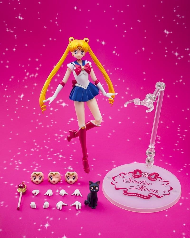 Sailor Moon SH Figuarts Crystal Star Compact Edition par Bandai Tamashii Nations - figurine de 14 cm