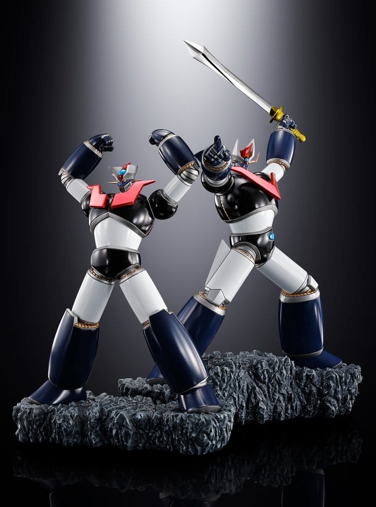Double Mazinger Figuarts Zero Touche Metallique par Bandai Tamashii Nations - figurine Mazinger de 20 cm