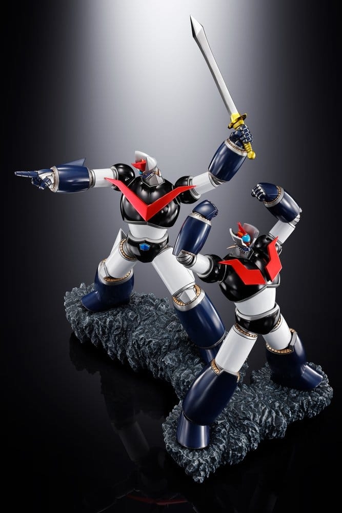 Double Mazinger Figuarts Zero Touche Metallique par Bandai Tamashii Nations - figurine Mazinger de 20 cm