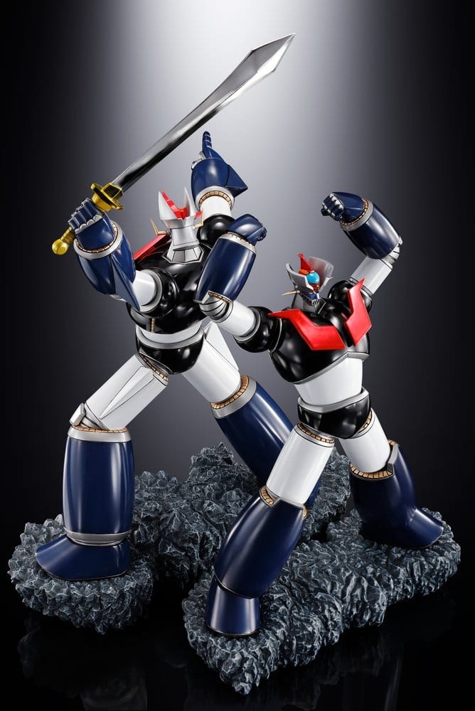 Double Mazinger Figuarts Zero Touche Metallique par Bandai Tamashii Nations - figurine Mazinger de 20 cm