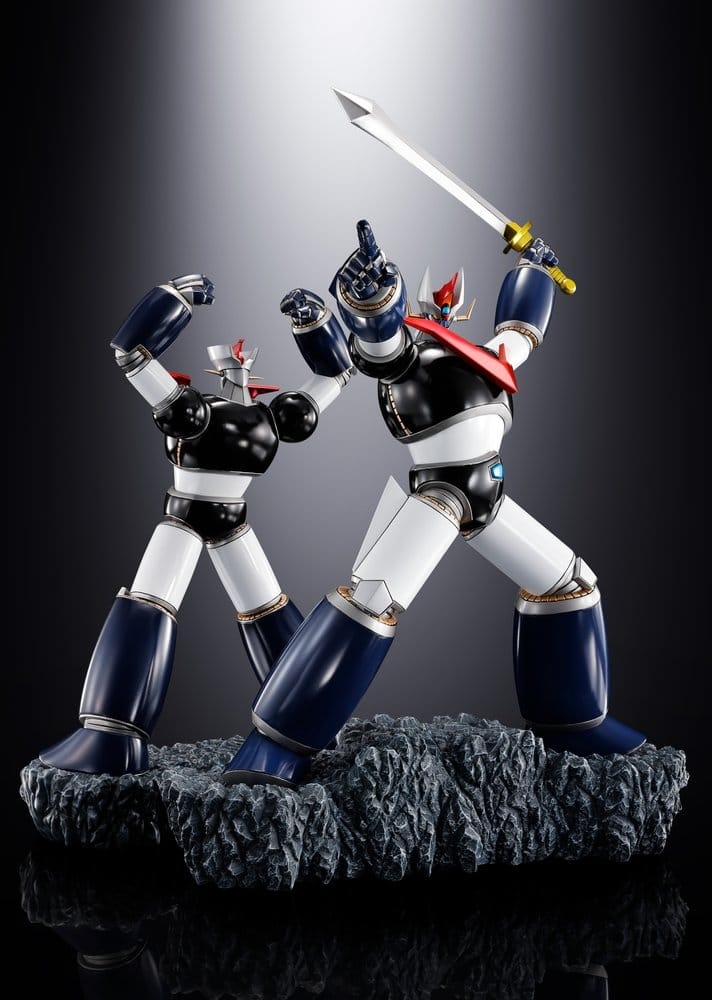 Double Mazinger Figuarts Zero Touche Metallique par Bandai Tamashii Nations - figurine Mazinger de 20 cm