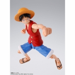 Monkey D Luffy (Romance Dawn) SH Figuarts van Bandai Tamashii Nations Rerun - One Piece 15 cm actiefiguur
