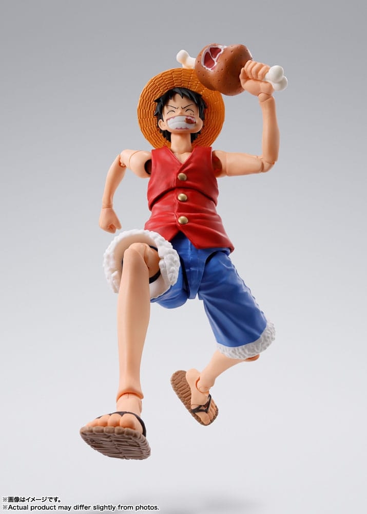 Monkey D Luffy (Romance Dawn) SH Figuarts Rerun par Bandai Tamashii Nations - figurine One Piece de 15 cm