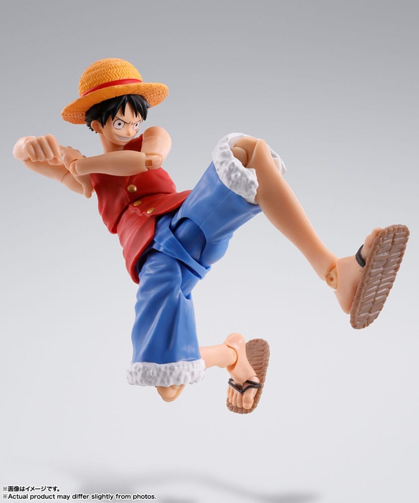 Monkey D Luffy (Romance Dawn) SH Figuarts Rerun par Bandai Tamashii Nations - figurine One Piece de 15 cm