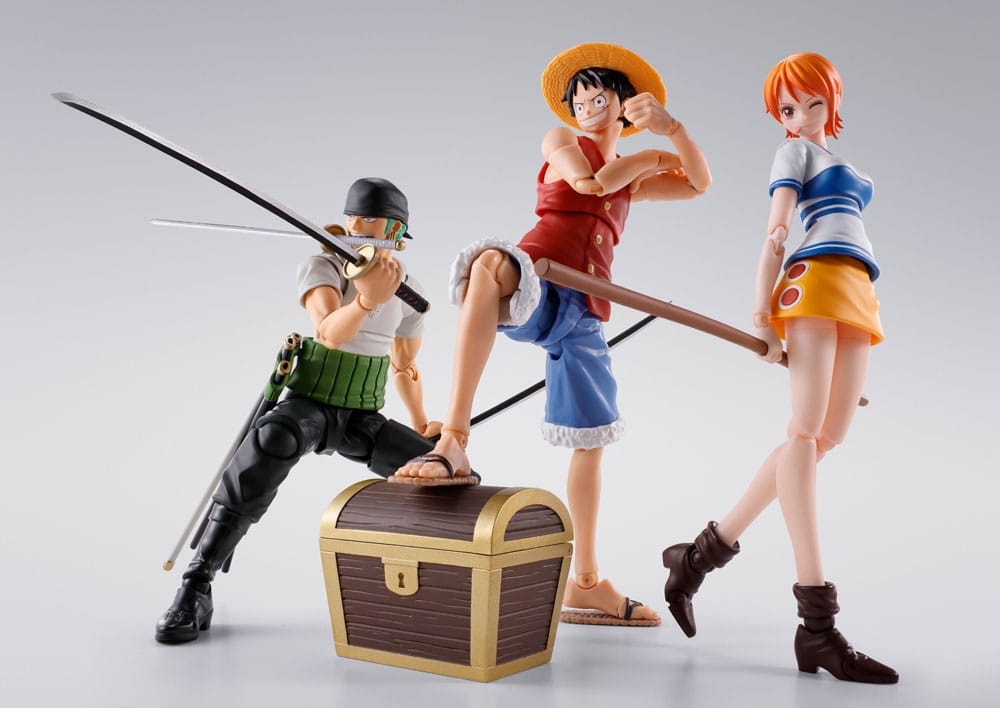 Roronoa Zoro (Romance Dawn) SH Figuarts Rerun par Bandai Tamashii Nations - figurine One Piece de 15 cm