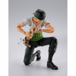 Roronoa Zoro (Romance Dawn) SH Figuarts van Bandai Tamashii Nations Rerun - One Piece 15 cm actiefiguur