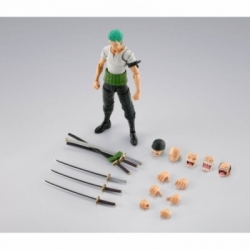 Roronoa Zoro (Romance Dawn) SH Figuarts van Bandai Tamashii Nations Rerun - One Piece 15 cm actiefiguur