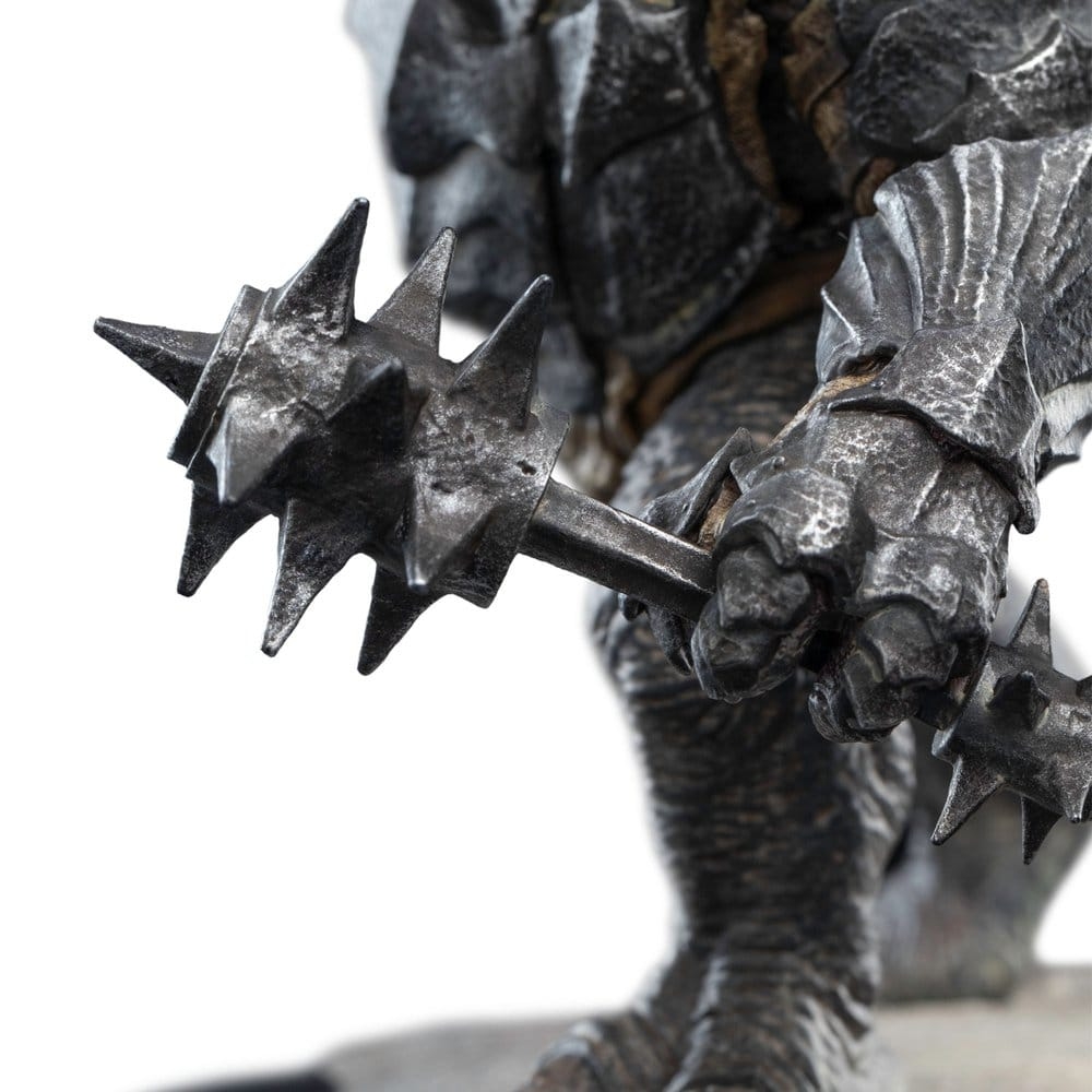 Olog-hai of the Black Gate Miniature Statue par Weta - statue Le Seigneur Des Anneaux : Le Retour Du Roi de 14 cm