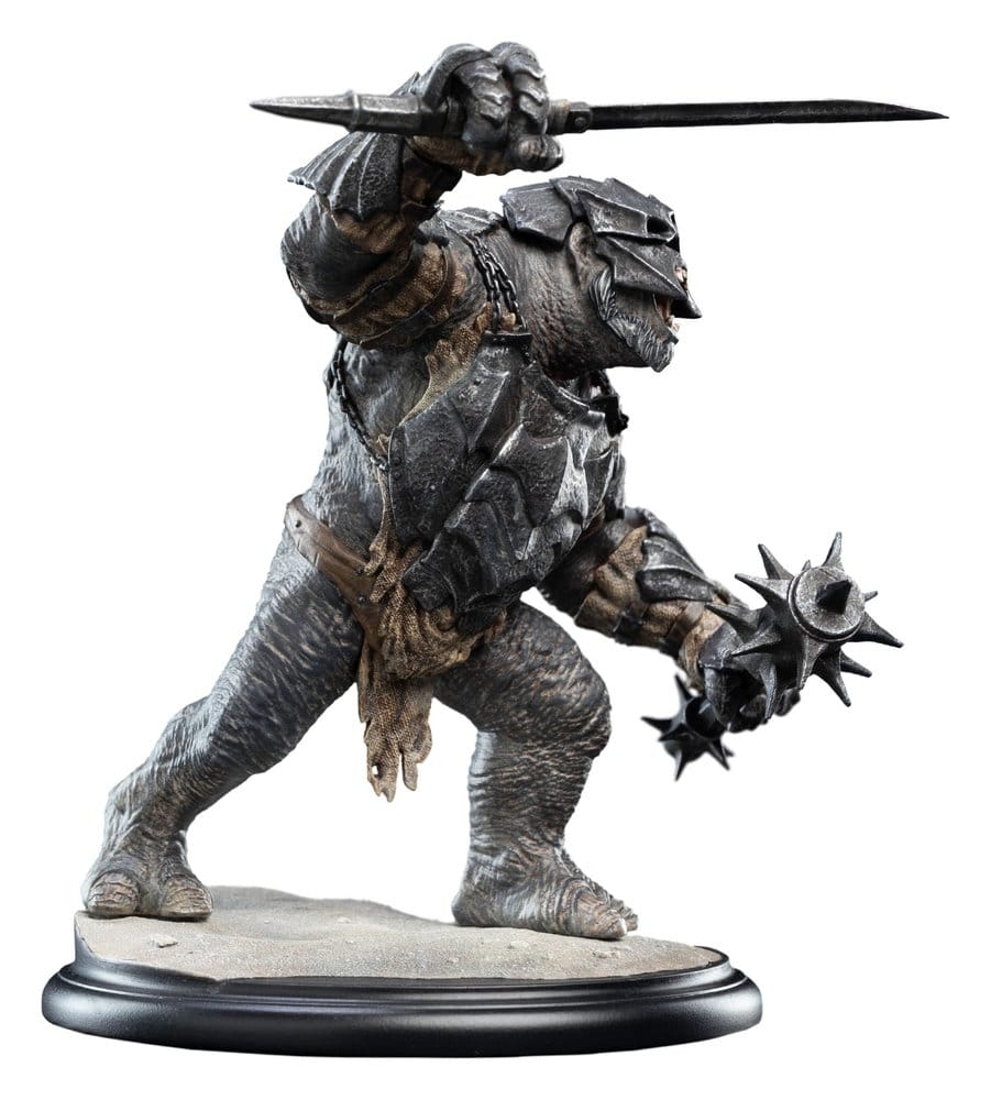 Olog-hai of the Black Gate Miniature Statue par Weta - statue Le Seigneur Des Anneaux : Le Retour Du Roi de 14 cm
