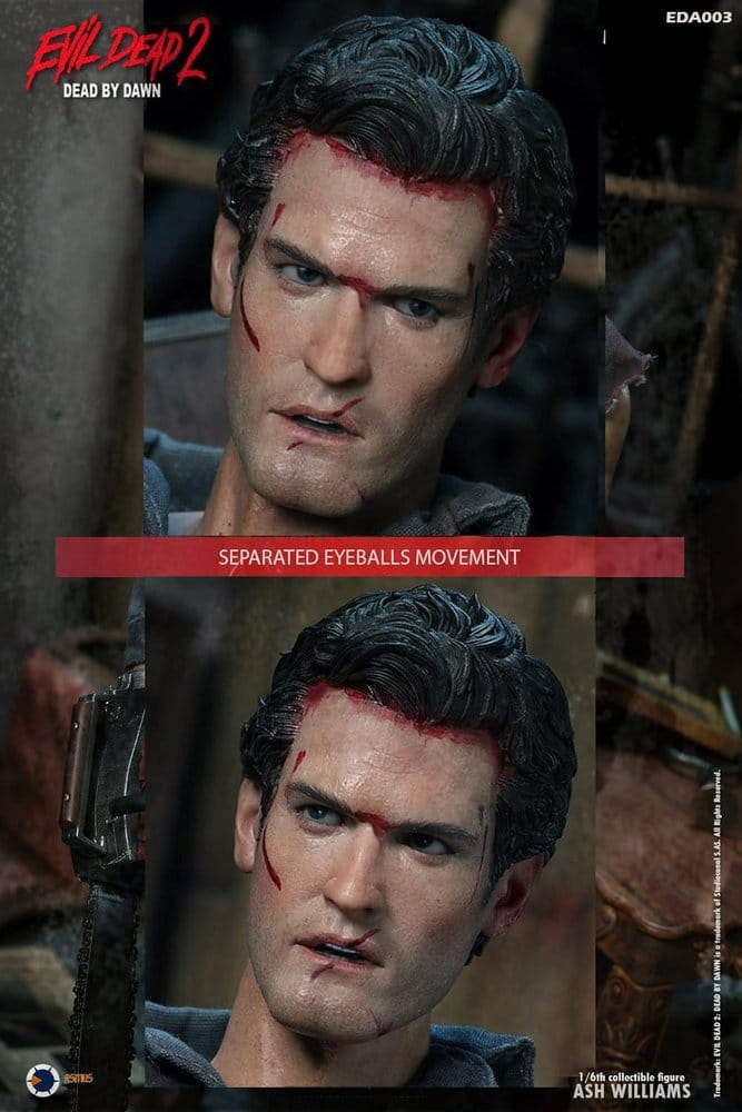 Ash Williams par Asmus - figurine 1/6 The Evil Dead 2 : Dead By Dawn de 30 cm