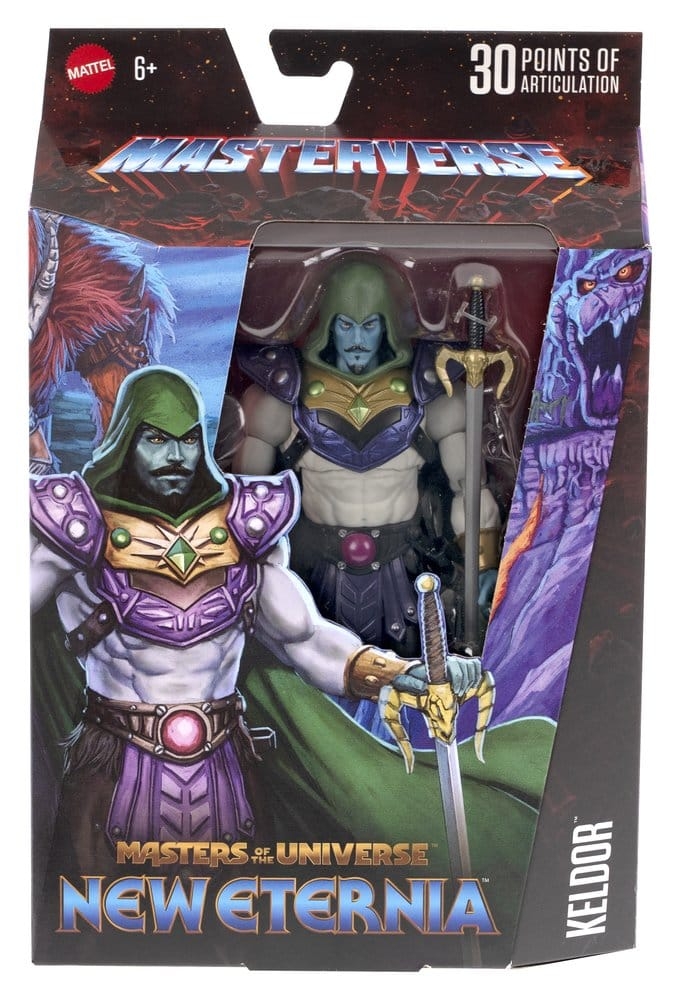Keldor Masterverse New Eternia par Mattel - figurine Les Maîtres De L'Univers de 18 cm