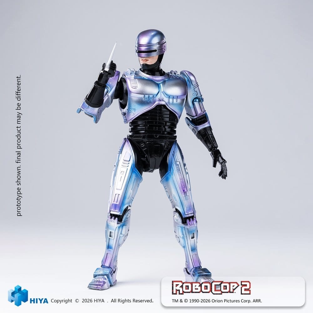 Robocop Exquisite Super Series par Hiya Toys - figurine 1/12 Robocop 2 de 17 cm