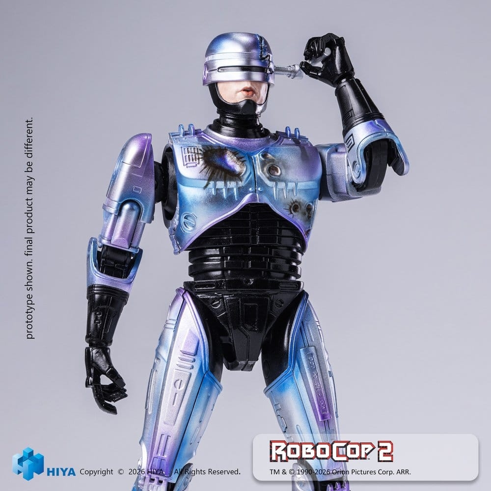 Robocop Exquisite Super Series par Hiya Toys - figurine 1/12 Robocop 2 de 17 cm