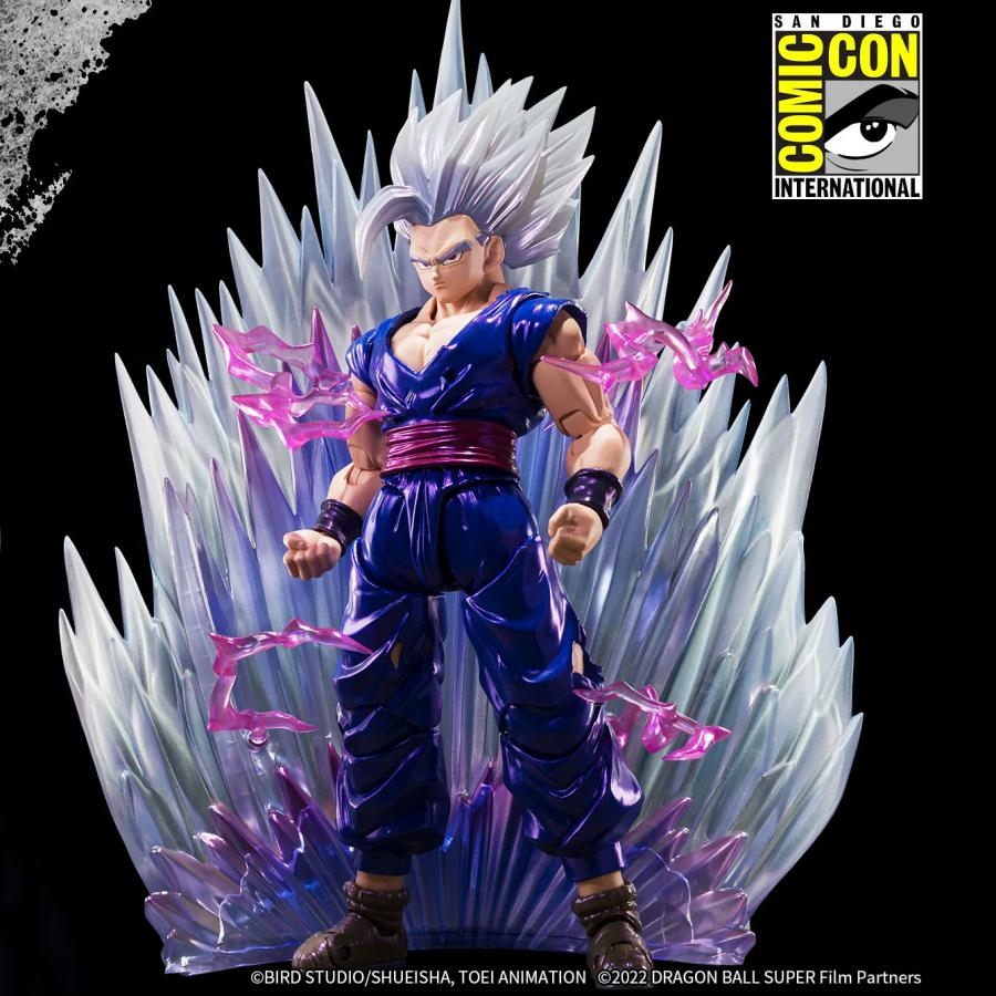 Son Gohan (Beast) SH Figuarts SDCC 2025 par Bandai Tamashii Nations - figurine Dragon Ball Super : Super hero de 14 cm