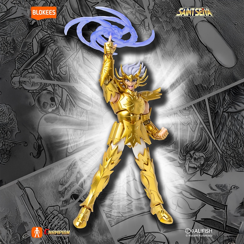 Deathmask du Cancer Champion Class par Blokees - figurine Saint Seiya de 15 cm