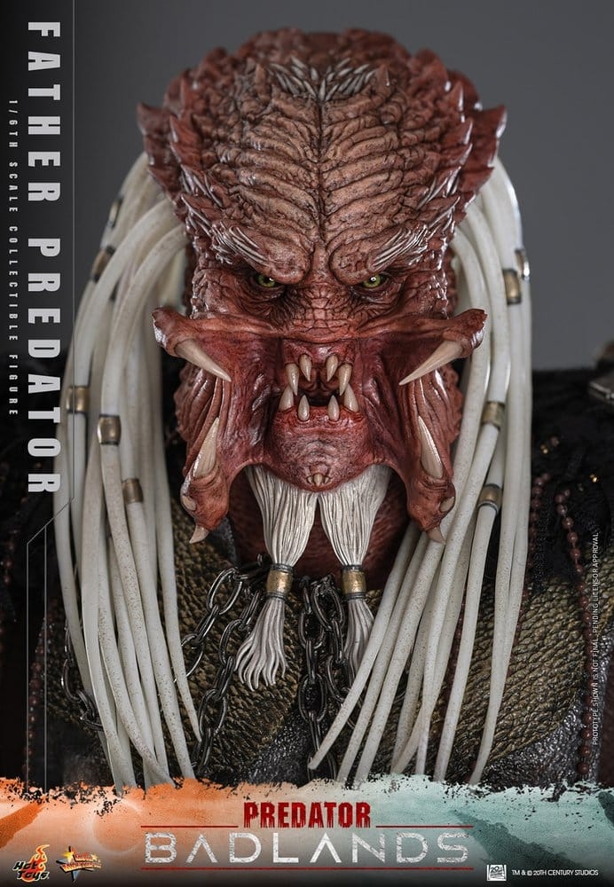 Njohrr (Father Predator) par Hot Toys - figurine 1/6 Predator : Badlands de 36 cm