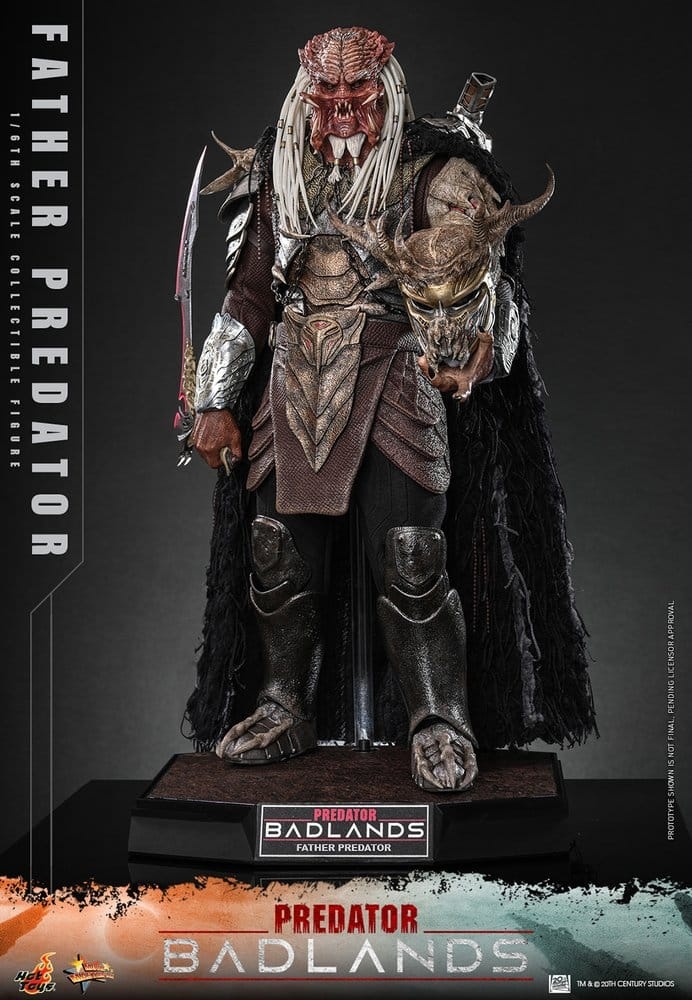 Njohrr (Father Predator) par Hot Toys - figurine 1/6 Predator : Badlands de 36 cm
