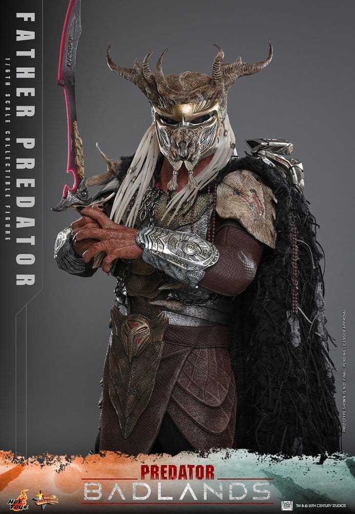 Njohrr (Father Predator) par Hot Toys - figurine 1/6 Predator : Badlands de 36 cm