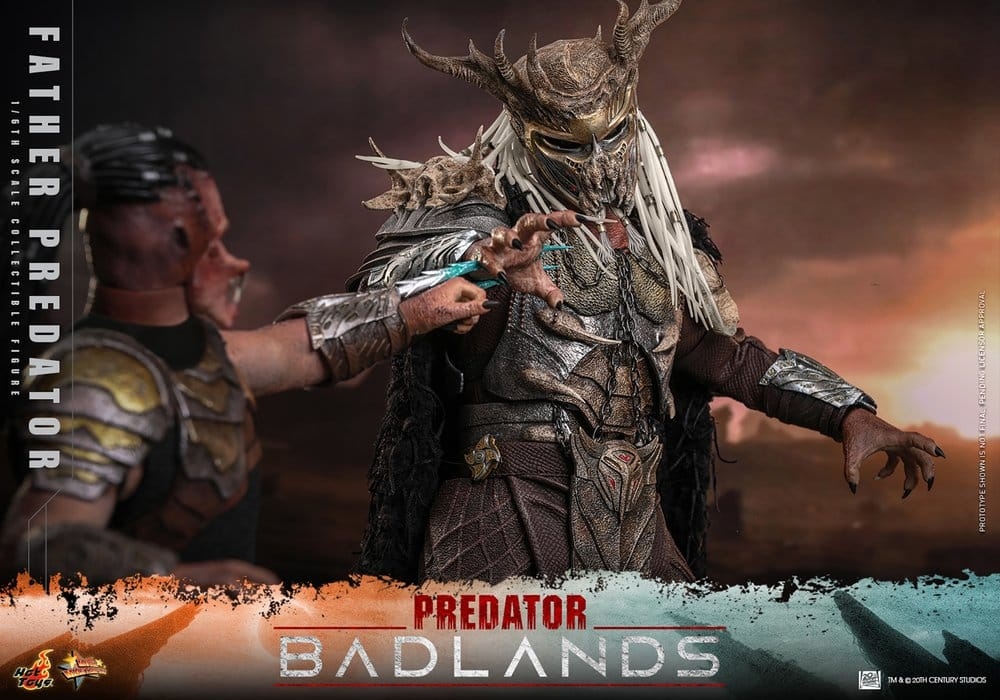 Njohrr (Father Predator) par Hot Toys - figurine 1/6 Predator : Badlands de 36 cm