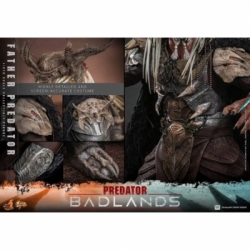 Njohrr (Father Predator) van Hot Toys - Predator : Badlands 1/6 schaal actiefiguur