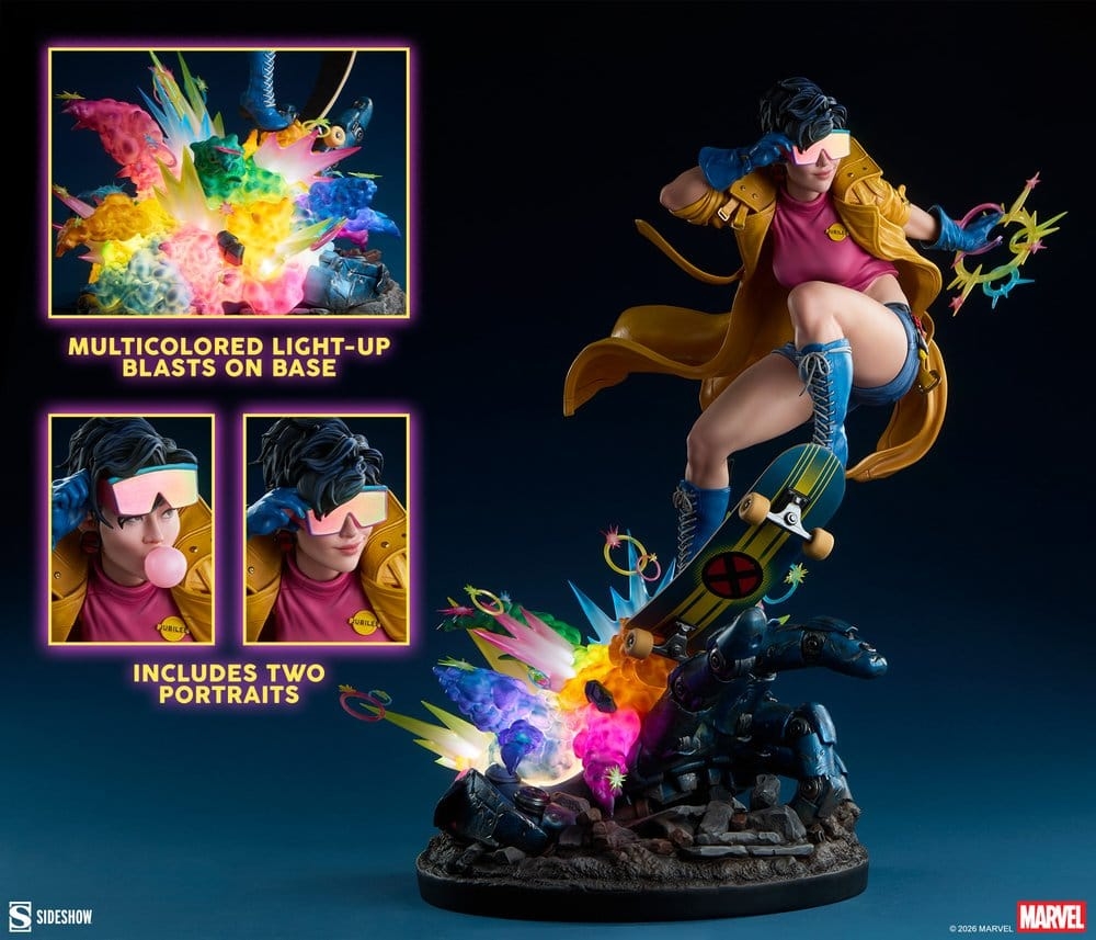 Jubilee Premium Format par Sideshow Collectibles - statue 1/4 X-Men de 47 cm