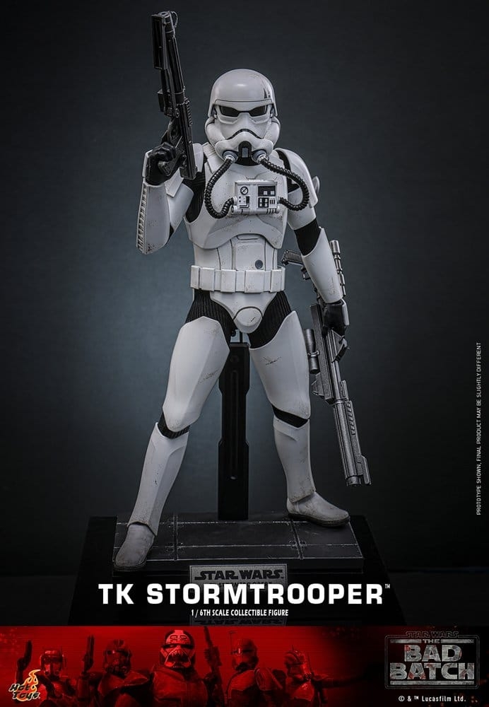 TK Stormtrooper par Hot Toys - TMS175 - figurine 1/6 Star Wars : The Bad Batch de 30 cm