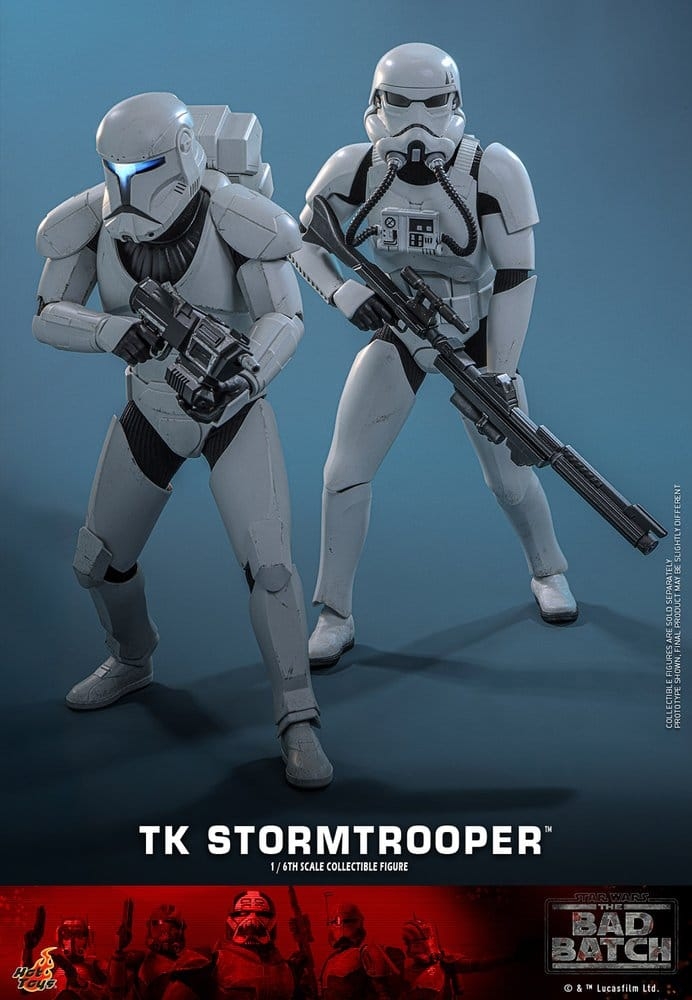 TK Stormtrooper par Hot Toys - TMS175 - figurine 1/6 Star Wars : The Bad Batch de 30 cm