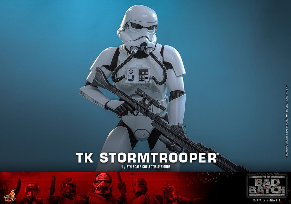 TK Stormtrooper by Hot Toys - TMS175 - Star Wars : The Bad Batch 1/6 scale action figure