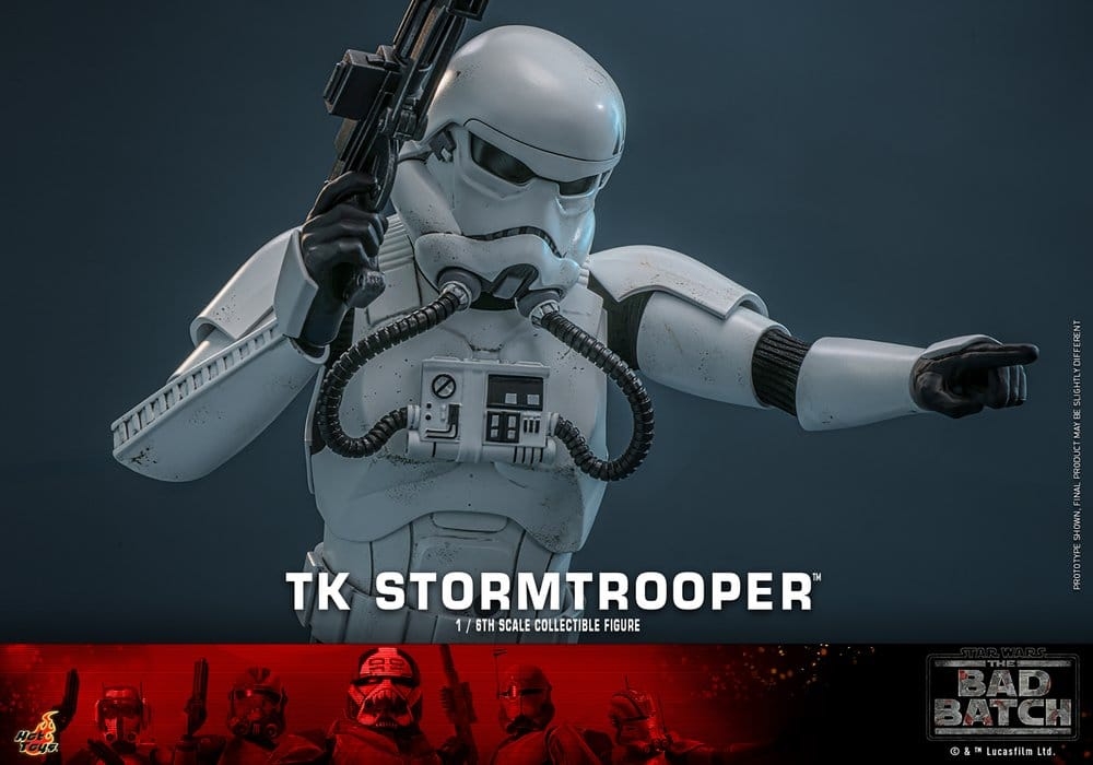 TK Stormtrooper par Hot Toys - TMS175 - figurine 1/6 Star Wars : The Bad Batch de 30 cm