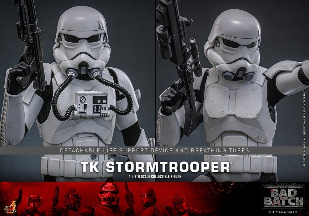 TK Stormtrooper by Hot Toys - TMS175 - Star Wars : The Bad Batch 1/6 scale action figure