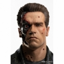 T-800 Model 101 Battle Damaged par Pure Arts - buste 1/1 Terminator 2 de 47 cm