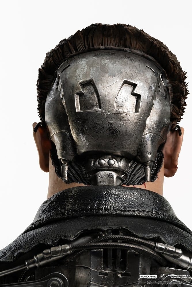 T-800 Model 101 Battle Damaged par Pure Arts - buste 1/1 Terminator 2 de 47 cm