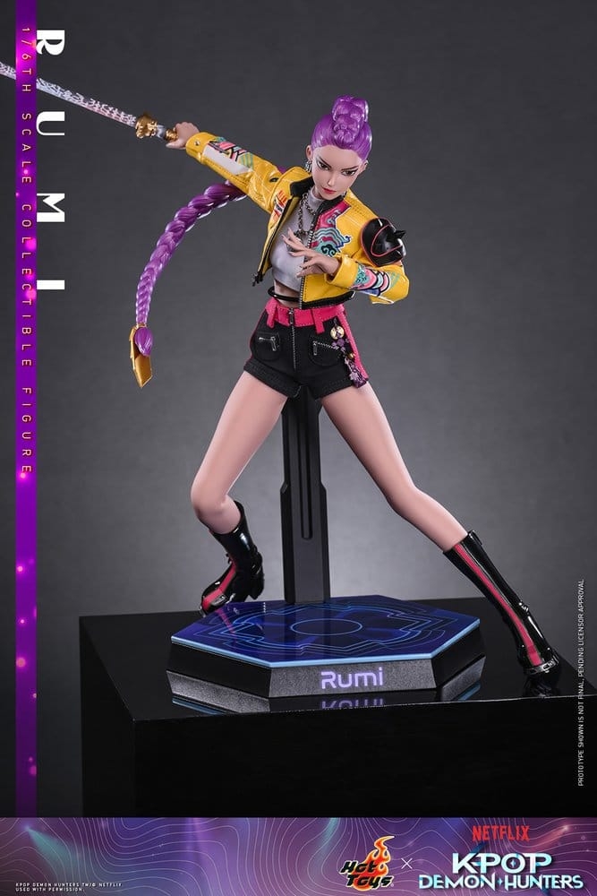 Rumi par Hot Toys - TMS176 - figurine 1/6 Kpop Demon Hunters de 28 cm