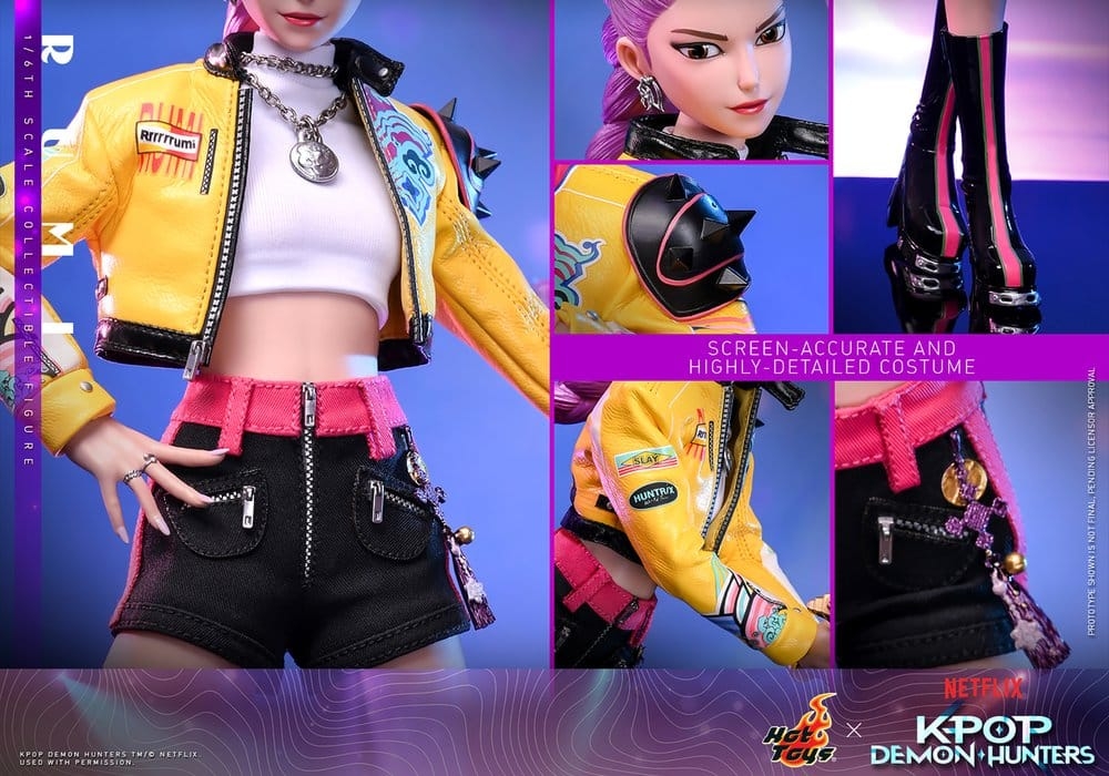 Rumi par Hot Toys - TMS176 - figurine 1/6 Kpop Demon Hunters de 28 cm