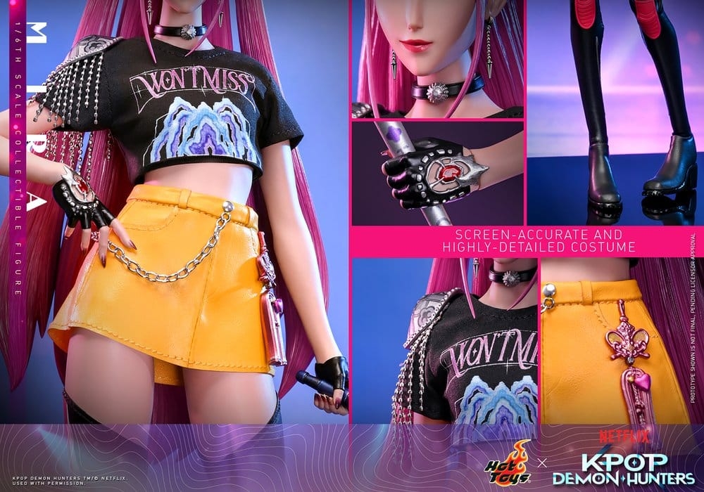 Mira by Hot Toys - TMS177 - Kpop Demon Hunters 1/6 scale action figure