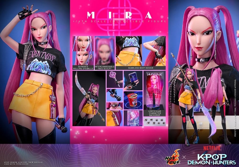 Mira by Hot Toys - TMS177 - Kpop Demon Hunters 1/6 scale action figure