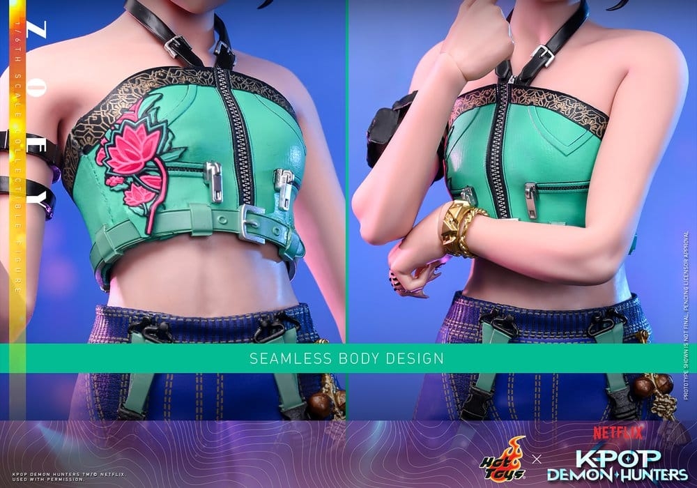 Zoey by Hot Toys - Kpop Demon Hunters 1/6 scale action figure