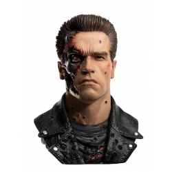 T-800 Model 101 Battle Damaged par Pure Arts - buste 1/1 Terminator 2 de 47 cm