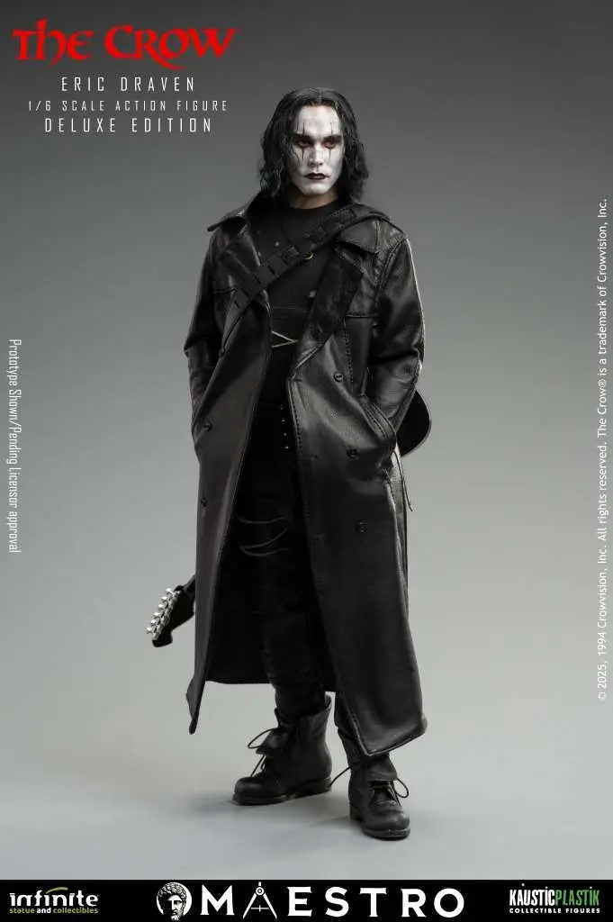 Eric Draven Maestro deluxe par Infinite Statue - figurine 1/6 The Crow de 30 cm