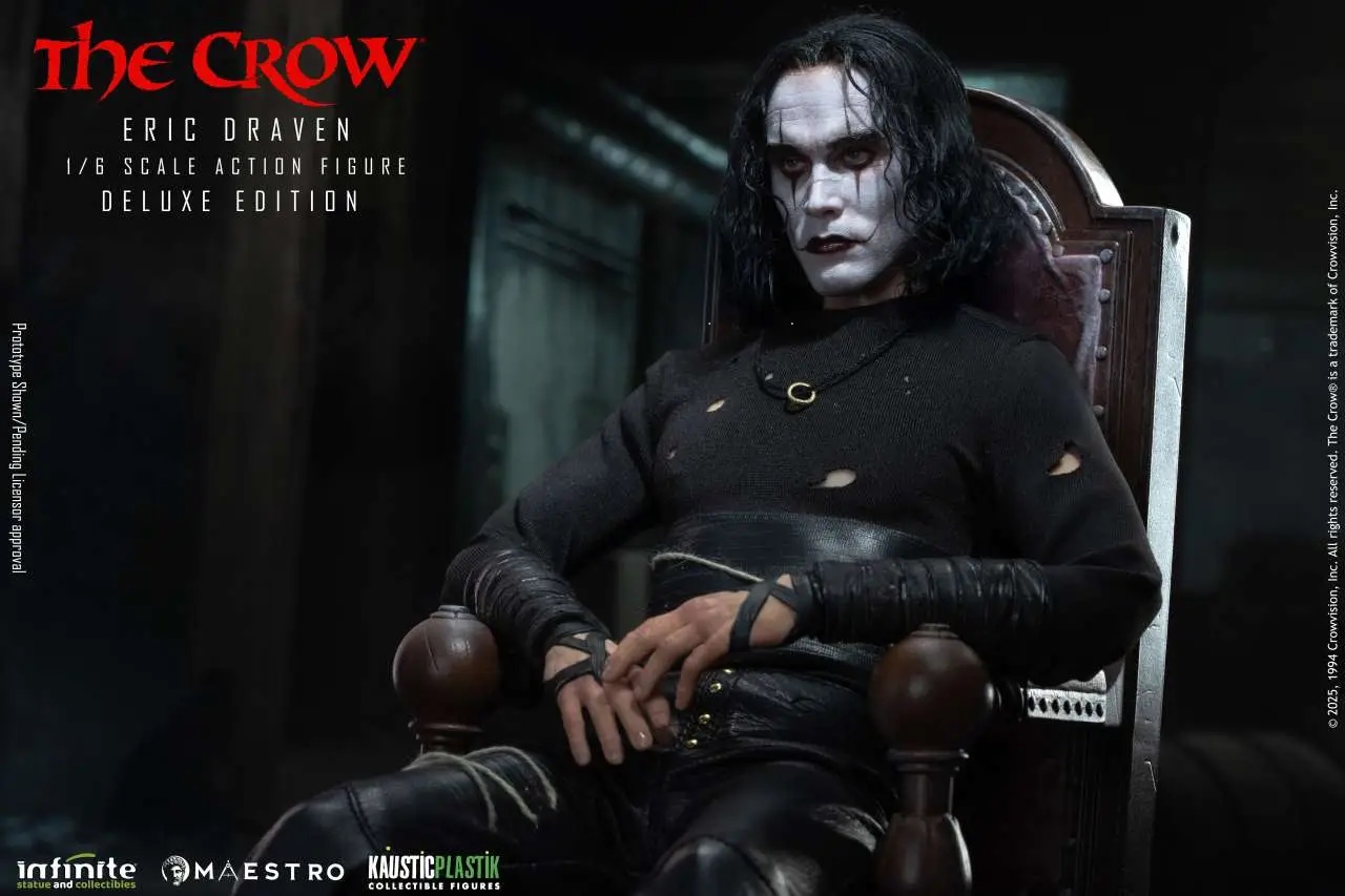 Eric Draven Maestro deluxe par Infinite Statue - figurine 1/6 The Crow de 30 cm